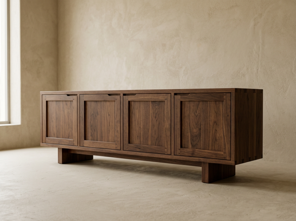 Walnut Credenza